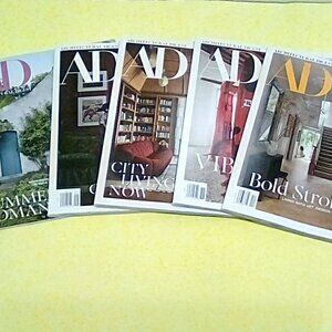 Architectural Digest New Magazine bundle July -December